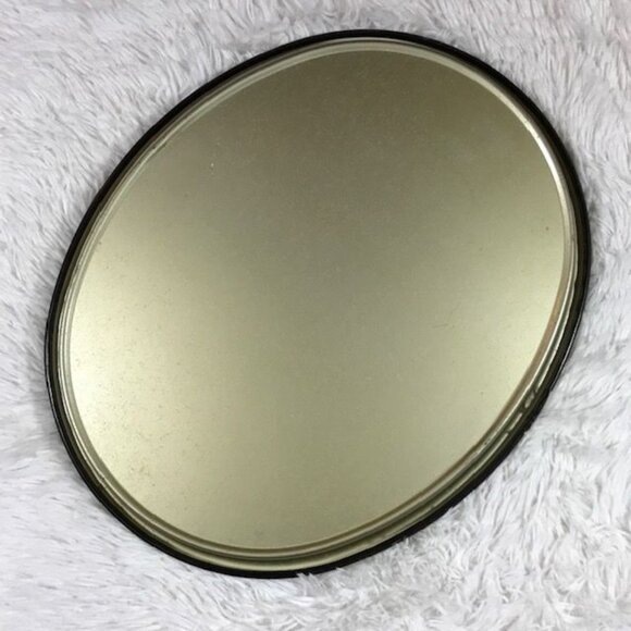 Vintage Coca-Cola Nostalgia Photograph Coca-Cola Cheers Lady Oval Tray - Picture 9 of 11